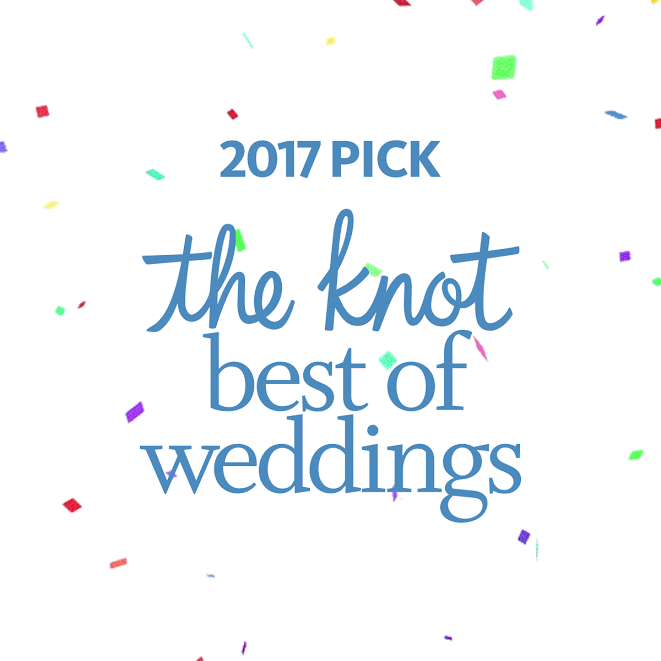 The Knot Best of Weddings 2017 Badge